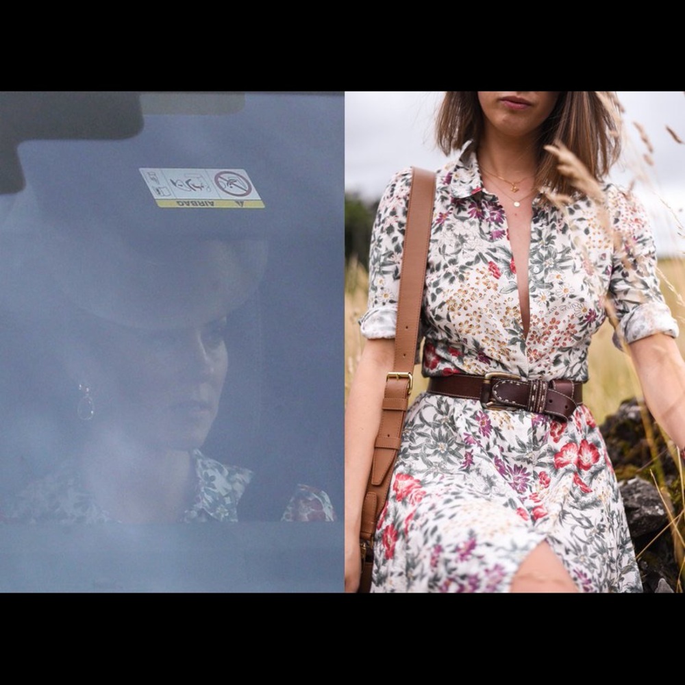 ASO Duchess of Cambridge Kate Middleton Floral Zara Maxi Dress Pippa Wedding NWT